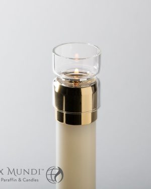 Draft Protectors for Refillable Candles or Candle Shells