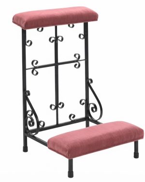 Wrought Iron Single Prie Dieu